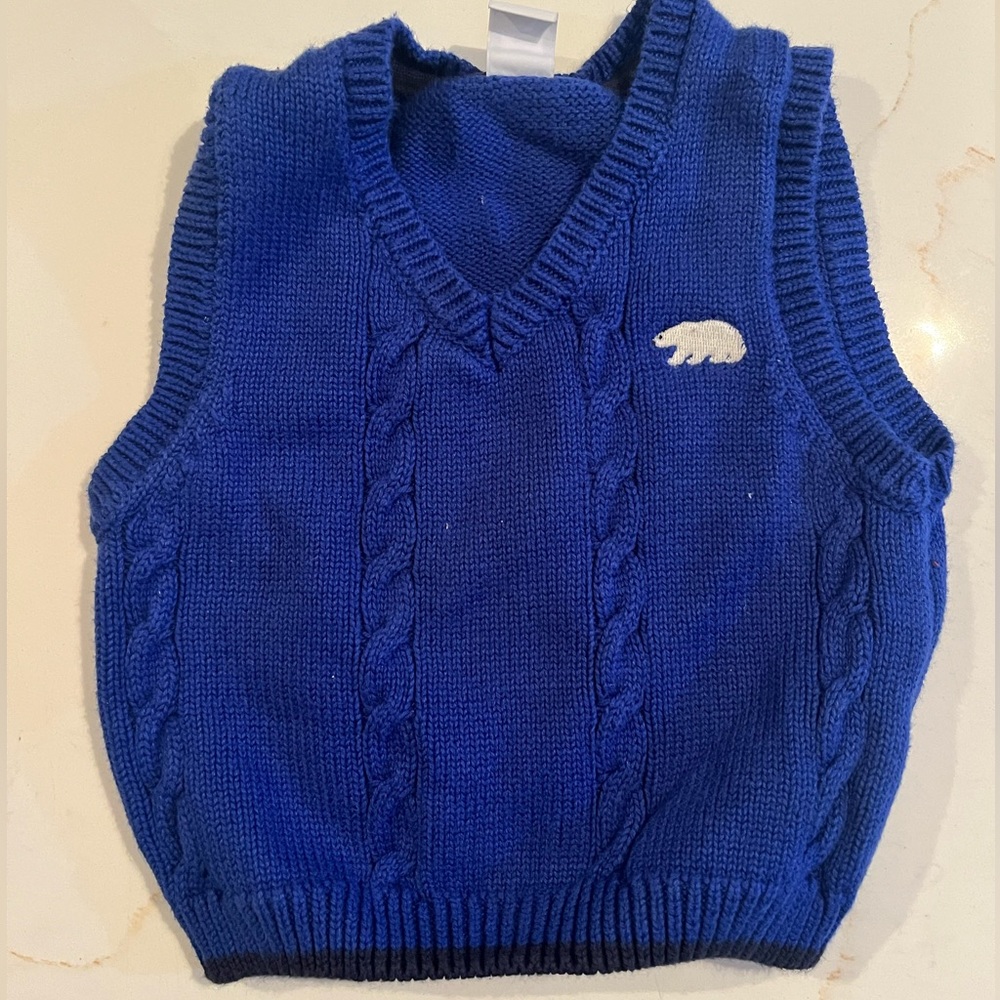 Janie and Jack Polar Bear Vest